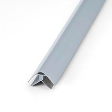 ПРОФИЛ PVC ПРАВ ЪГЪЛ АЛУМИНИЙ 2.6М ПРОФИЛ PVC ПРАВ ЪГЪЛ АЛУМИНИЙ 2.6М