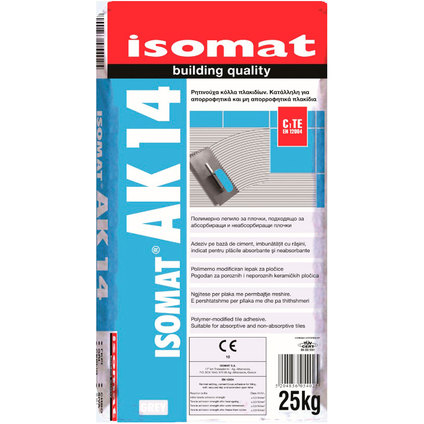 ЛЕП. ПЛОЧКИ ISOMAT AK 14 25KG ЛЕП. ПЛОЧКИ ISOMAT AK 14 25KG
