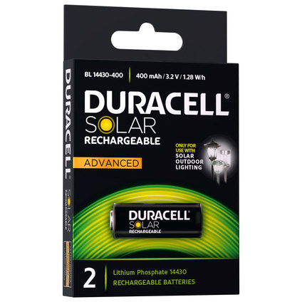 ***Duracell батерия 14430/400 mA 2бр.
