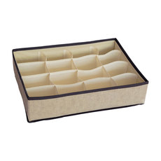 ОРГАНАЙЗЕР - 16 ОТДЕЛЕНИЯ 35 Х 27 Х 9 CM БЕЖОВ MAXHOME ОРГАНАЙЗЕР - 16 ОТДЕЛЕНИЯ 35 Х 27 Х 9 CM БЕЖОВ MAXHOME