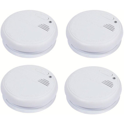 Детектори за дим комплект 4 бр Детектори за дим комплект 4 бр