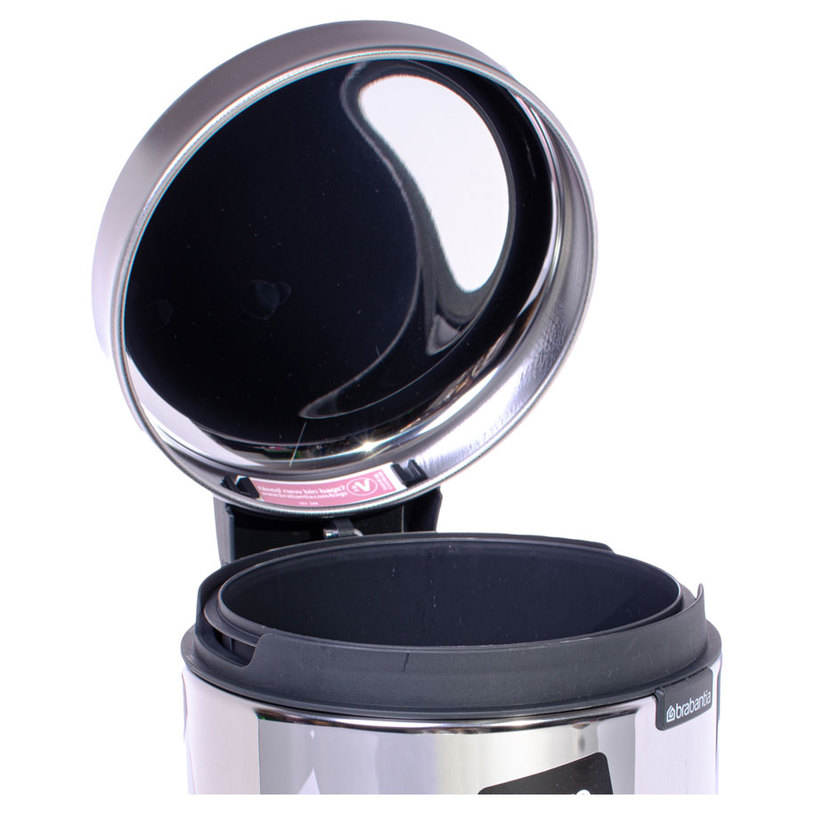 КОШ ЗА ОТПАДЪЦИ МЕТАЛ С ПЕДАЛ 3l ХРОМ КОШ ЗА ОТПАДЪЦИ МЕТАЛ С ПЕДАЛ 3l ХРОМ