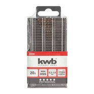 К-т 20 бр.свредла HSS M2 TITAN 0,3-1,6mm К-т 20 бр.свредла HSS M2 TITAN 0,3-1,6mm