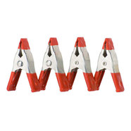 Пружинни клещи стоманени 50x20mm 4бр Пружинни клещи стоманени 50x20mm 4бр