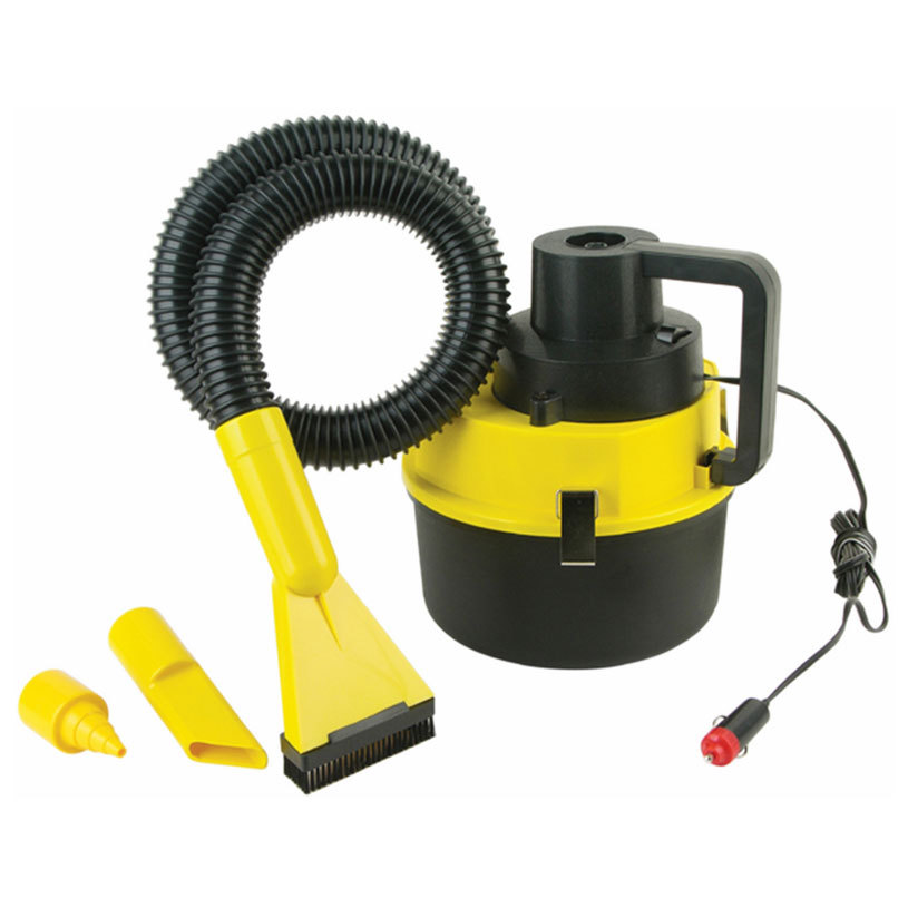 Автопрахосмукачка RO GROUP Turbo 12V, мокро и сухо почистване, с накрайници