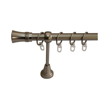 МЕТ. КОРНИЗ Ф19 БЕЛА 2,00 М. НИКЕЛ МАТ МЕТ. КОРНИЗ Ф19 БЕЛА 2,00 М. НИКЕЛ МАТ