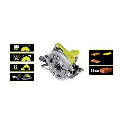 RYOBI РЪЧЕН ЦИРКУЛЯР RCS1400-G@ RYOBI РЪЧЕН ЦИРКУЛЯР RCS1400-G@
