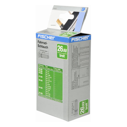 ВЪТРЕШНА ГУМА FISCHER AUTP 26X1.5-2.125 ВЪТРЕШНА ГУМА FISCHER AUTP 26X1.5-2.125