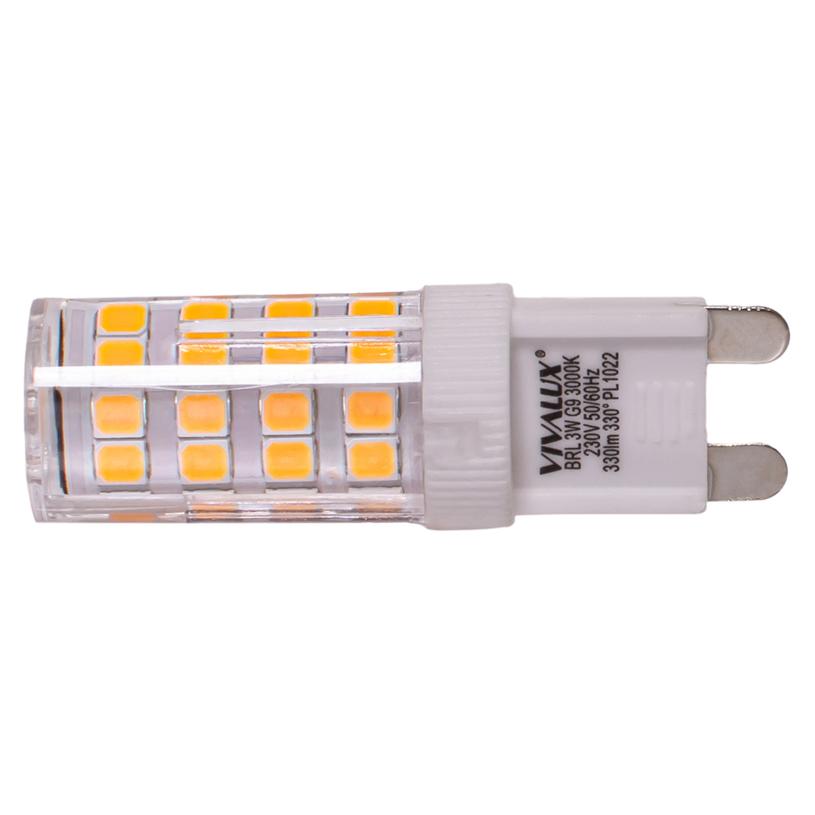 &LED кр G9 3W 330Lm 3000K VIVA &LED кр G9 3W 330Lm 3000K VIVA