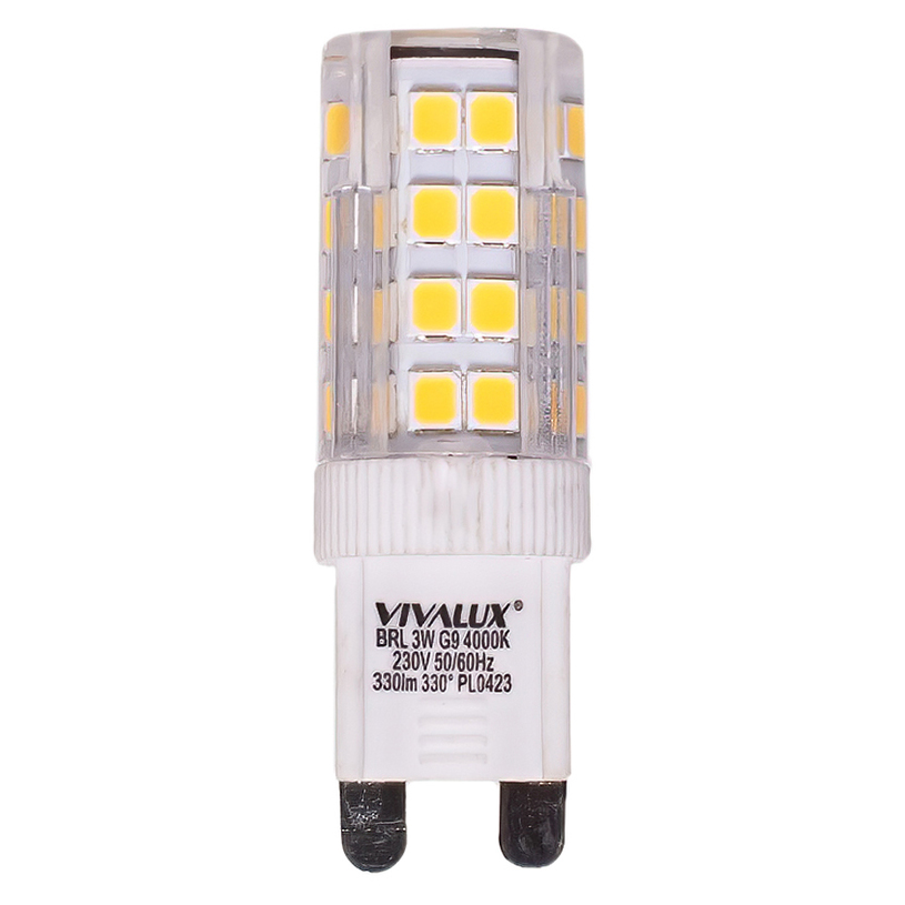 LED кр G9 3W 330Lm 4000K VIVA LED кр G9 3W 330Lm 4000K VIVA