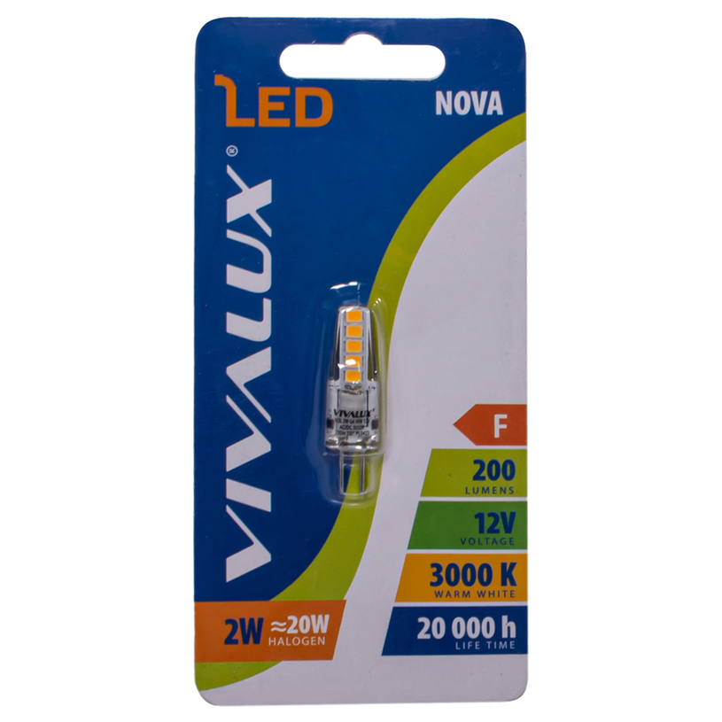LED кр G4 2W 200Lm 3000K VIVA LED кр G4 2W 200Lm 3000K VIVA