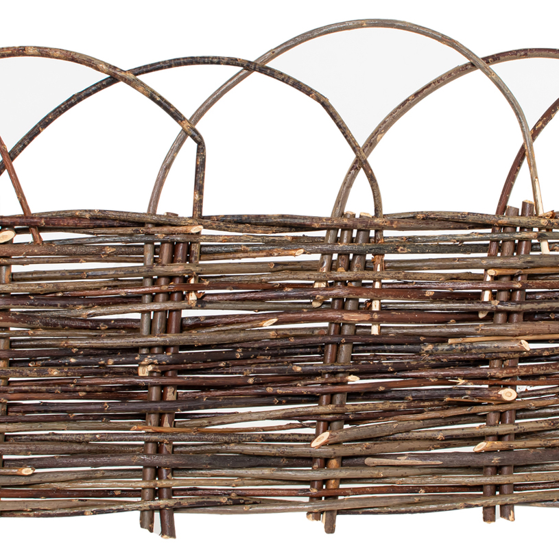 ДЕКОРАТИВНА ОГРАДА ПЛЕТЕНА ВЪРБА 0,45x1m ДЕКОРАТИВНА ОГРАДА ПЛЕТЕНА ВЪРБА 0,45x1m