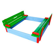 ДЕТСКИ ПЯСЪЧНИК С ПЕЙКИ 38Х115Х115СМ ITA HOME & GARDEN ДЕТСКИ ПЯСЪЧНИК С ПЕЙКИ 38Х115Х115СМ ITA HOME & GARDEN