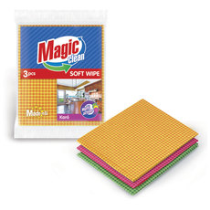 КЪРПА УНИВЕРСАЛНА КАРЕ 3БР MAGIC CLEAN КЪРПА УНИВЕРСАЛНА КАРЕ 3БР MAGIC CLEAN