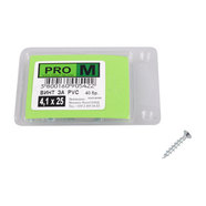 PRO M винт за ПВЦ 4.1 х 25/40бр. PRO M винт за ПВЦ 4.1 х 25/40бр.