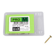 PRO M винт за дърво 3,5 х 25/50бр. PRO M винт за дърво 3,5 х 25/50бр.