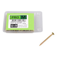 PRO M винт за дърво 4,0 х 50/30бр. PRO M винт за дърво 4,0 х 50/30бр.