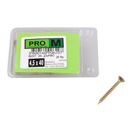 PRO M винт за дърво 4,5 х 40/25бр. PRO M винт за дърво 4,5 х 40/25бр.