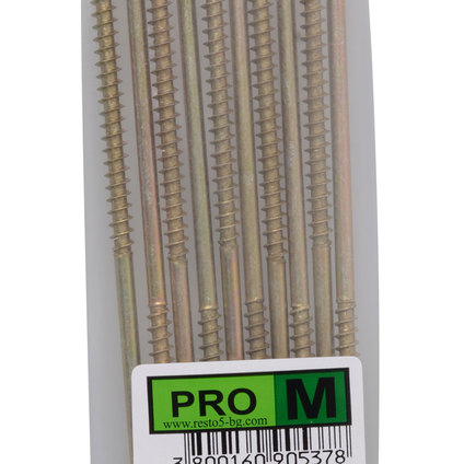 PRO M винт за дърво 6.0 х 160/10бр. PRO M винт за дърво 6.0 х 160/10бр.