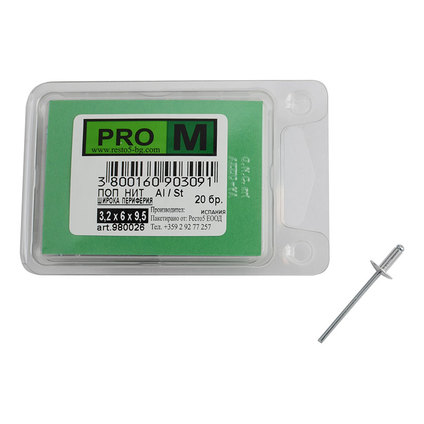 PRO M нит шир.периф. 3.2х6х9.5/20бр. PRO M нит шир.периф. 3.2х6х9.5/20бр.