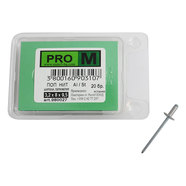 ПОП-НИТ СЪС ШИРОКА ПЕРИФЕРИЯ 3.2Х8Х9.5 ММ PRO M 20 БРОЯ ПОП-НИТ СЪС ШИРОКА ПЕРИФЕРИЯ 3.2Х8Х9.5 ММ PRO M 20 БРОЯ