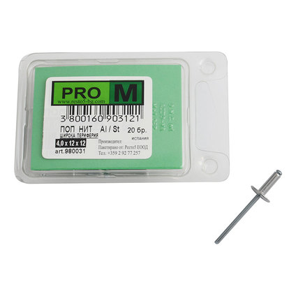 PRO M нит шир.периф. 4,0х12х12/20бр. PRO M нит шир.периф. 4,0х12х12/20бр.