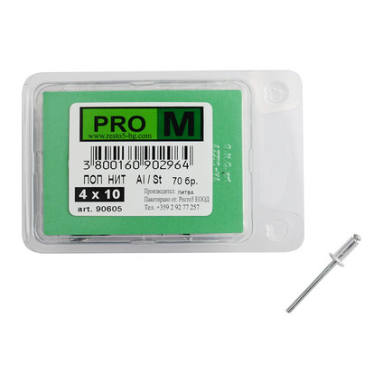 PRO M нит 4,0 х 10 / 70бр. PRO M нит 4,0 х 10 / 70бр.