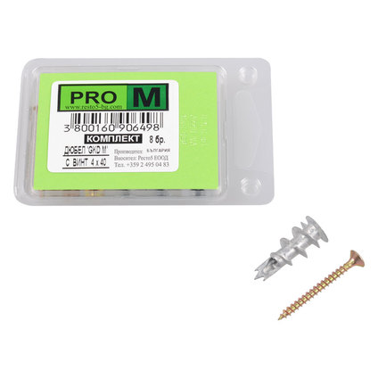 PRO M к-т GKD М с винт 4х40/ 8бр. PRO M к-т GKD М с винт 4х40/ 8бр.