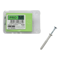 PRO M пирон дюбел 6 х 50 Z / 10бр. PRO M пирон дюбел 6 х 50 Z / 10бр.