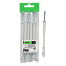 PRO M пирон дюбел 8 х 120 S / 6бр. PRO M пирон дюбел 8 х 120 S / 6бр.