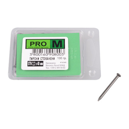 PRO M пирони стом. STN 3.0 х 40/100гр. PRO M пирони стом. STN 3.0 х 40/100гр.