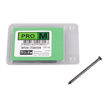 PRO M пирони стом. STN 3.4 х 60/100гр. PRO M пирони стом. STN 3.4 х 60/100гр.