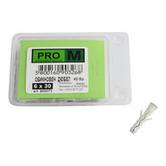 PRO M обикновен дюбел /TU/ 6х30/40бр. PRO M обикновен дюбел /TU/ 6х30/40бр.