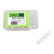 PRO M обикновен дюбел /TU/ 10х50/12бр. PRO M обикновен дюбел /TU/ 10х50/12бр.