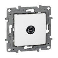 Розетка TV механизъм бяла IP20 N Niloe Розетка TV механизъм бяла IP20 N Niloe