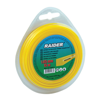 &RAIDER КОРДА ЗА ТРИМЕР 1.65MM x 15M &RAIDER КОРДА ЗА ТРИМЕР 1.65MM x 15M