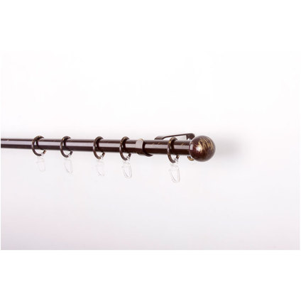 КОРНИЗ МИРА 110-200СМ КАФЯВО-ЗЛАТНО Ф19 КОРНИЗ МИРА 110-200СМ КАФЯВО-ЗЛАТНО Ф19