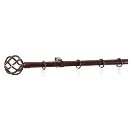 **КОРНИЗ СВАНА 160-300 СМ КАФЯВО-ЗЛ. Ф19 **КОРНИЗ СВАНА 160-300 СМ КАФЯВО-ЗЛ. Ф19