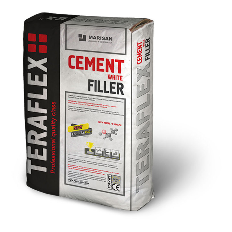 ТЕРАФЛЕКС ЦИМЕНТОВА ШПАКЛОВКА,бяла,5 кг ТЕРАФЛЕКС ЦИМЕНТОВА ШПАКЛОВКА,бяла,5 кг