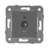 Розетка TV мех т.сива IP20 Karre+ Розетка TV мех т.сива IP20 Karre+