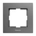 Рамка единична т.сива IP20 Karre+ Рамка единична т.сива IP20 Karre+