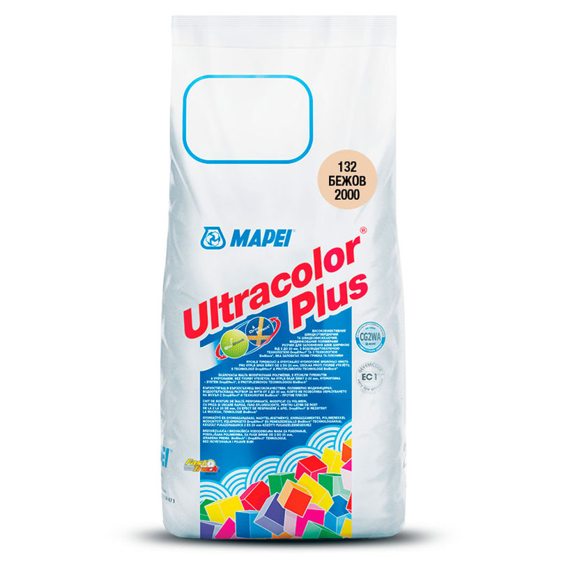 ФУГ. СМЕС MAPEI ULTRAC.PLUS 132 БЕЖ 2000 ФУГ. СМЕС MAPEI ULTRAC.PLUS 132 БЕЖ 2000