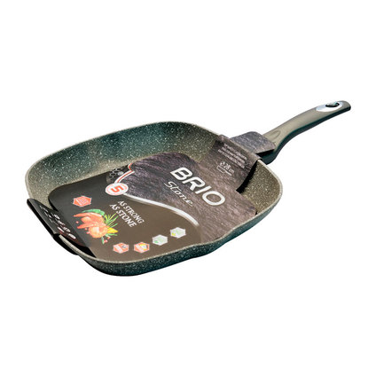 ТИГАН ГРИЛ 28Х28cm STONE ПОКРИТИЕ ТИГАН ГРИЛ 28Х28cm STONE ПОКРИТИЕ