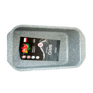 ПРАВОЪГЪЛНА ТАВА ЗА ПЕЧЕНЕ 42X28 СМ STONE BRIO ПРАВОЪГЪЛНА ТАВА ЗА ПЕЧЕНЕ 42X28 СМ STONE BRIO