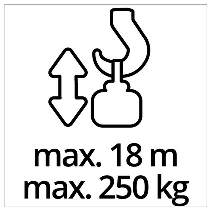 EINHELL TC-EH 500-18 Електрич. телфер@ EINHELL TC-EH 500-18 Електрич. телфер@