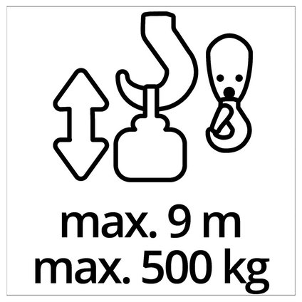 EINHELL TC-EH 500-18 Електрич. телфер@ EINHELL TC-EH 500-18 Електрич. телфер@