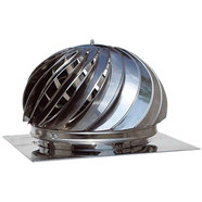 ВЪРТЯЩА ШАПКА С ПЛАНКА ИНОКС 350/350MM KAMININOX ВЪРТЯЩА ШАПКА С ПЛАНКА ИНОКС 350/350MM KAMININOX