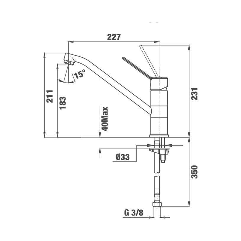 MT PLUS 993 СМЕСИТЕЛ ЗА КУХНЯ НИСЪК MT PLUS 993 СМЕСИТЕЛ ЗА КУХНЯ НИСЪК