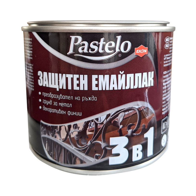 *PASTELO ЕМАЙЛЛАК 3 В 1 ЗЛ.МЕТАЛИК 500ml *PASTELO ЕМАЙЛЛАК 3 В 1 ЗЛ.МЕТАЛИК 500ml