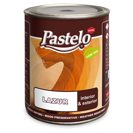 PASTELO ЛАЗУРЕН ЛАК ЧЕРЕША 650 ml PASTELO ЛАЗУРЕН ЛАК ЧЕРЕША 650 ml